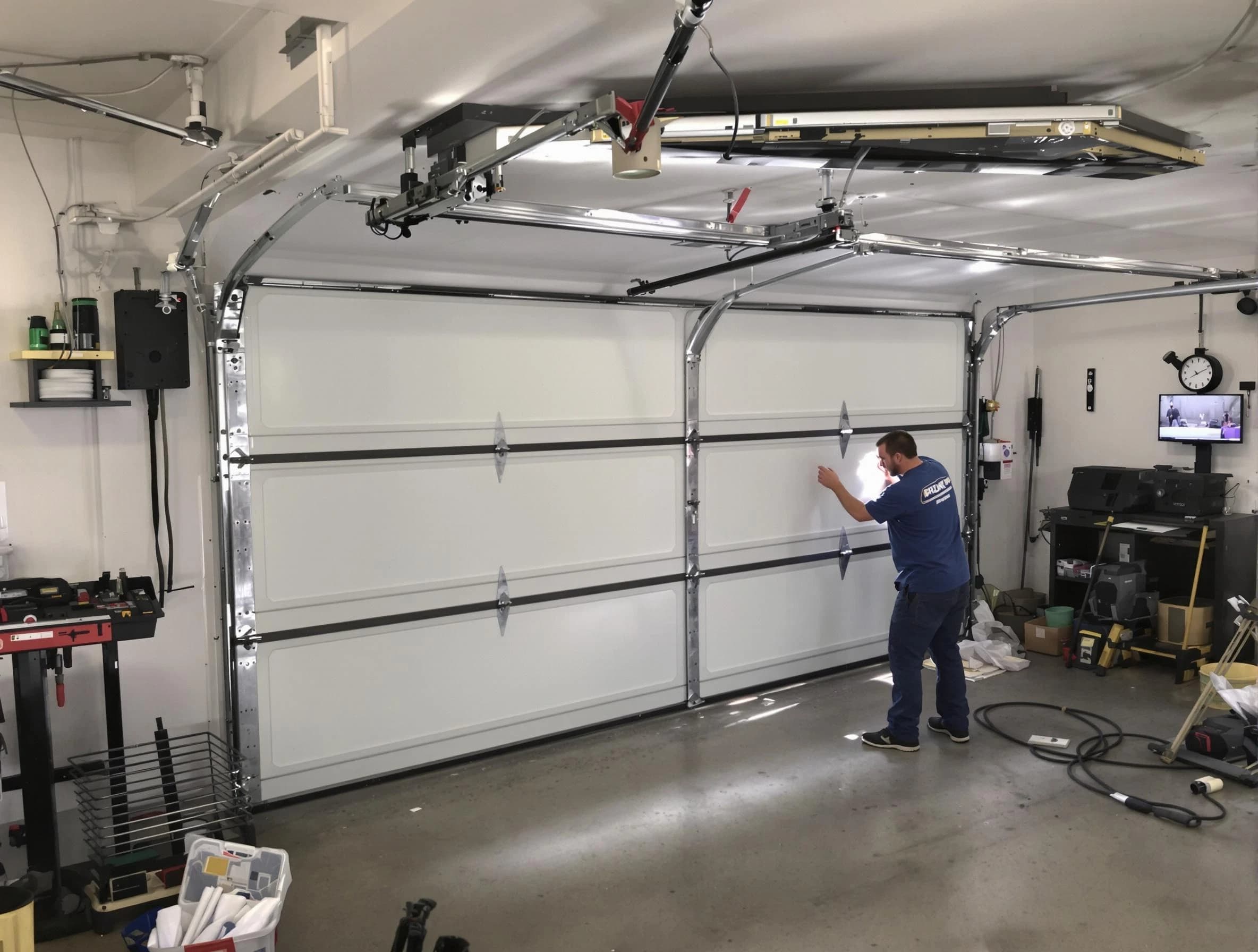 Professional garage door repair service by Purcell Garage Door Repair in Purcell