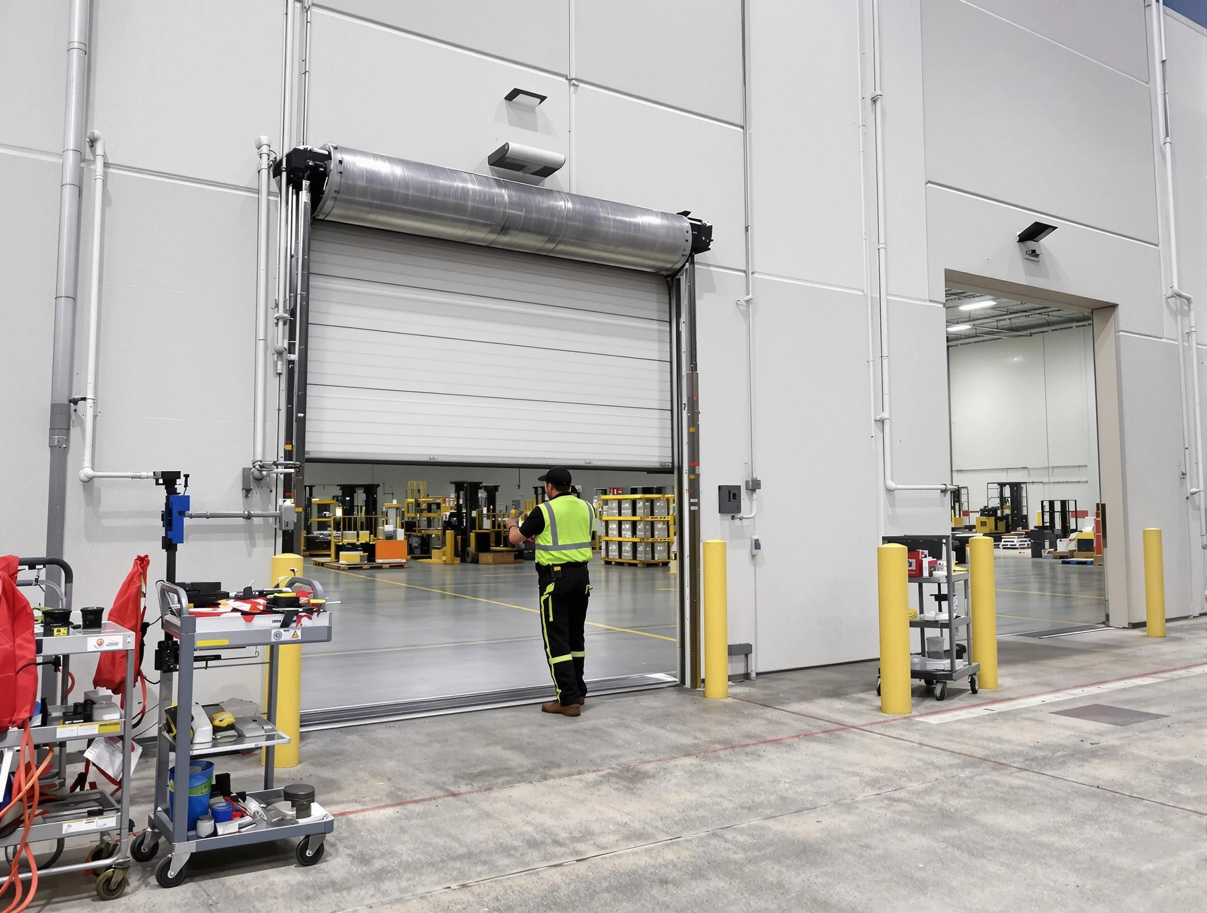 Commercial Garage Door Repair in Purcell