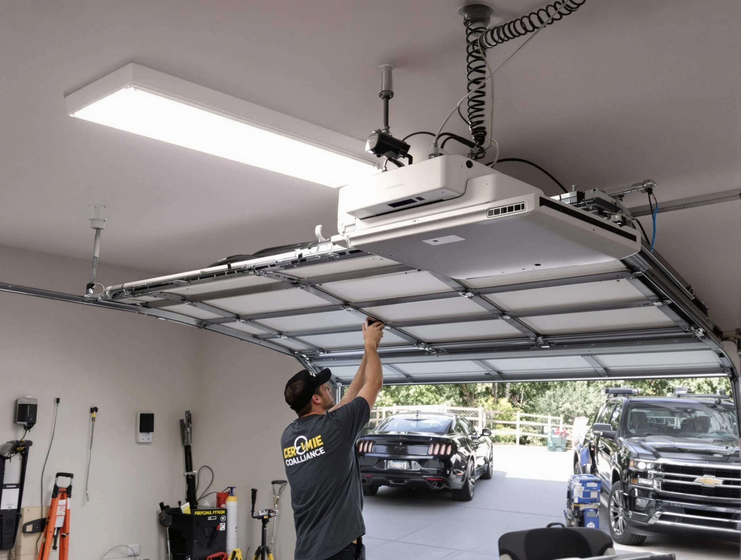 Garage Door Opener Installation in Purcell