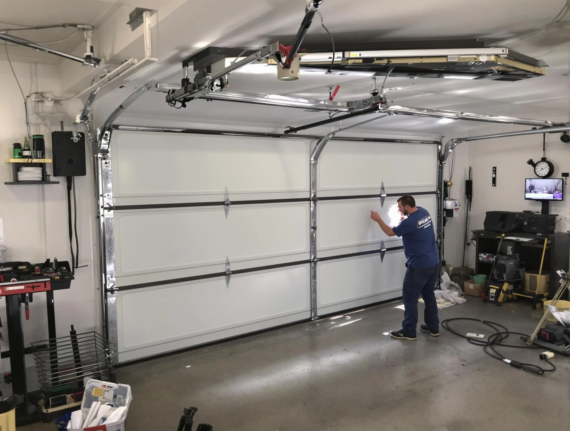 Professional garage door repair service by Purcell Garage Door Repair in Purcell